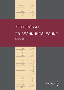 OR-Rechnungslegung (PrintPlu§) von Böckli,  Peter