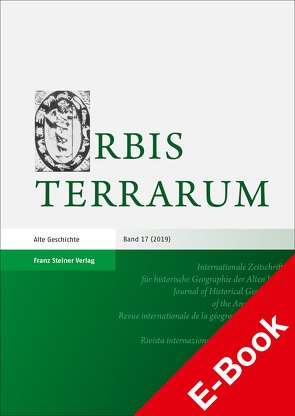 Orbis Terrarum 17 (2019) von Dan,  Anca, Daubner,  Frank, Rathmann,  Michael