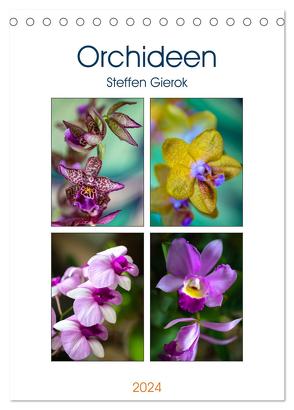Orchideen (Tischkalender 2024 DIN A5 hoch), CALVENDO Monatskalender von Gierok;Magic Artist Design,  Steffen