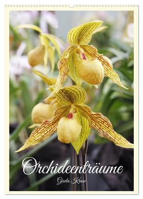 Orchideenträume (Wandkalender 2024 DIN A2 hoch), CALVENDO Monatskalender von Kruse,  Gisela