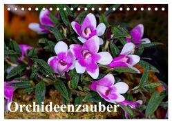 Orchideenzauber (Tischkalender 2024 DIN A5 quer), CALVENDO Monatskalender von Schulz,  Eerika