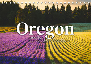 Oregon – Amerikas wunderschöne Westküste (Tischkalender 2024 DIN A5 quer), CALVENDO Monatskalender von Monkey,  Happy