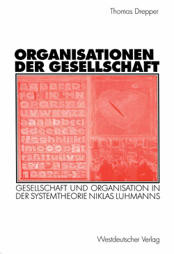 Organisationen der Gesellschaft von Drepper,  Thomas