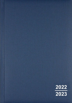 Organisations- und Planungsbuch 2023/2024, blau