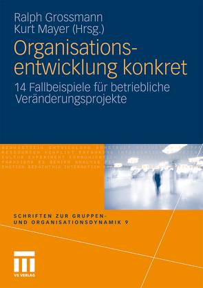 Organisationsentwicklung konkret von Großmann,  Ralph, Mayer,  Kurt