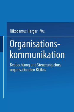 Organisationskommunikation von Herger,  Nikodemus