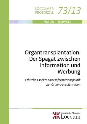 Organtransplantation: von Coors,  Michael, Müller,  Monika C.M.