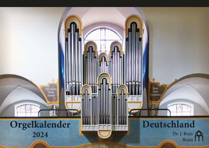 Orgelkalender Deutschland 2024 von Setchell,  Jenny