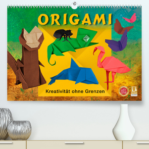 ORIGAMI – Kreativität ohne Grenzen (hochwertiger Premium Wandkalender 2024 DIN A2 quer), Kunstdruck in Hochglanz von Kraetschmer,  Marion