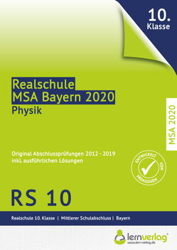 Original Abschlussprüfungen Physik Realschule Bayern