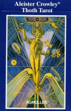 Original Aleister Crowley Thoth Tarot Pocket DE von Crowley,  Aleister, Harris,  Lady Frieda