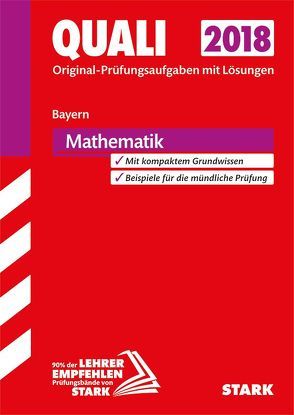 STARK Original-Prüfungen Quali Mittelschule 2019 – Mathematik 9. Klasse – Bayern