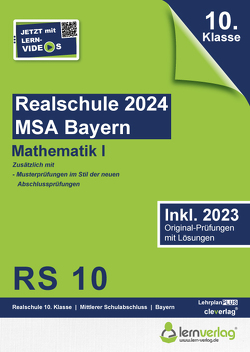 Original-Prüfungen Realschule Bayern 2024 Mathematik I