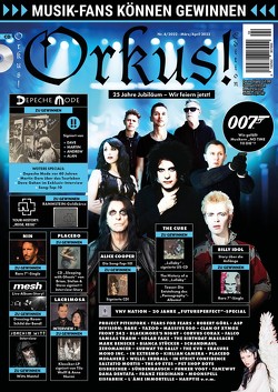 Orkus!-Edition Nr. 4 – März/April 2022 mit zahlreichen DEPECHE MODE-Specials! von ORKUS