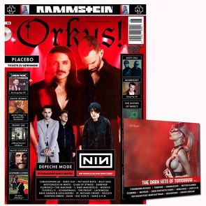 Orkus! Edition Nr. 5 / Nr. 6 – Mai/Juni 2022 mit PLACEBO, RAMMSTEIN, DEPECHE MODE, NINE INCH NAILS, DAVID BOWIE, THE CURE u.v.m. + CD! von ORKUS