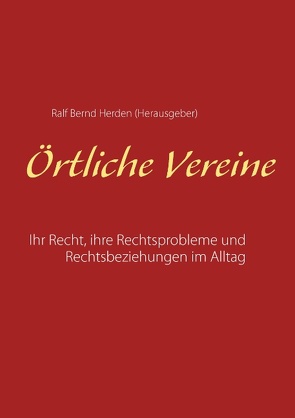 Örtliche Vereine von Herden,  Ralf Bernd