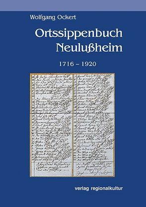 Ortssippenbuch Neulussheim von Ockert,  Wolfgang