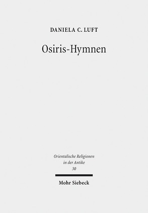 Osiris-Hymnen von Luft,  Daniela C.