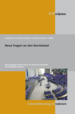 Osnabrücker Jahrbuch Frieden und Wissenschaft XVI / 2009 von Buck,  Henning, Stadt Osnabrück,  Oberbürgermeister d.