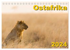 Ostafrika (Tischkalender 2024 DIN A5 quer), CALVENDO Monatskalender von Gerd-Uwe Neukamp,  Dr.