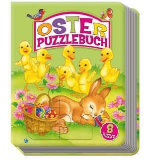 Oster-Puzzlebuch mit 8 Puzzles
