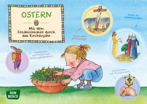 Ostern. Kamishibai Bildkartenset von Funke,  Gertraud, Hebert,  Esther, Rensmann,  Gesa