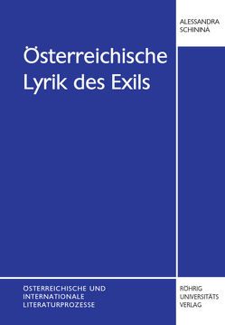 Österreichische Lyrik des Exils von Schininà,  Alessandra