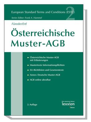 Österreichische Muster-AGB von Ertl,  Robert, Füreder,  Hannes, Hammel,  Frank A