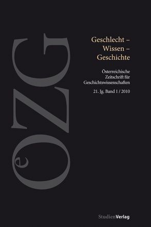 Österreichische Zeitschrift für Geschichtswissenschaften 1/10 von Altenstraßer,  Christina, Hauch,  Gabriella