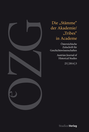 Österreichische Zeitschrift für Geschichtswissenschaften 3/2014 von Müller,  Albert