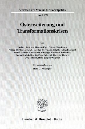 Osterweiterung und Transformationskrisen. von Nutzinger,  Hans G