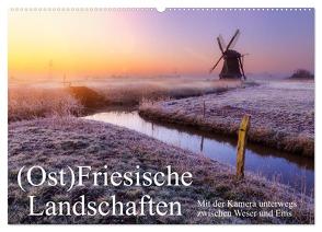 (Ost)Friesische Landschaften (Wandkalender 2024 DIN A2 quer), CALVENDO Monatskalender von Peters-Hein,  Reemt
