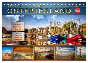 Ostfriesland – Appetit auf mehr (Tischkalender 2024 DIN A5 quer), CALVENDO Monatskalender von Roder,  Peter