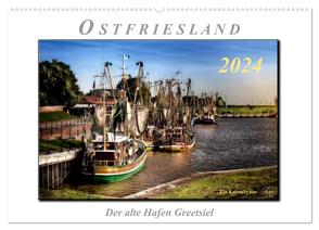 Ostfriesland – der alte Hafen Greetsiel (Wandkalender 2024 DIN A2 quer), CALVENDO Monatskalender von Roder,  Peter