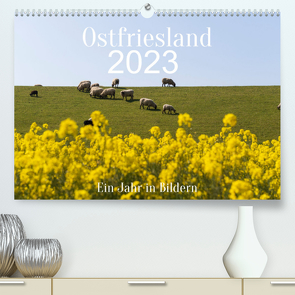 Ostfriesland – Ein Jahr in Bildern (Premium, hochwertiger DIN A2 Wandkalender 2023, Kunstdruck in Hochglanz) von Bollich,  Heidi