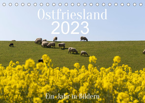 Ostfriesland – Ein Jahr in Bildern (Tischkalender 2023 DIN A5 quer) von Bollich,  Heidi