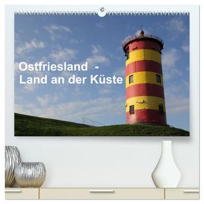 Ostfriesland – Land an der Küste (hochwertiger Premium Wandkalender 2024 DIN A2 quer), Kunstdruck in Hochglanz von Poetsch,  Rolf