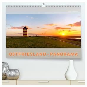 Ostfriesland-Panorama (hochwertiger Premium Wandkalender 2024 DIN A2 quer), Kunstdruck in Hochglanz von Dreegmeyer,  Andrea