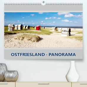 Ostfriesland Panorama (Premium, hochwertiger DIN A2 Wandkalender 2023, Kunstdruck in Hochglanz) von Dreegmeyer,  Andrea