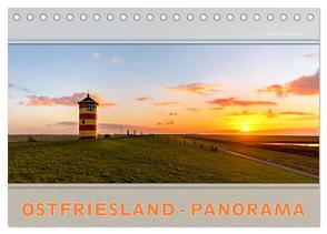 Ostfriesland-Panorama (Tischkalender 2024 DIN A5 quer), CALVENDO Monatskalender von Dreegmeyer,  Andrea