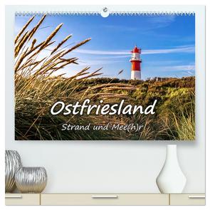 OSTFRIESLAND Strand und Mee(h)r (hochwertiger Premium Wandkalender 2024 DIN A2 quer), Kunstdruck in Hochglanz von Dreegmeyer,  Andrea