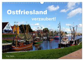 Ostfriesland verzaubert! (Wandkalender 2024 DIN A3 quer), CALVENDO Monatskalender von Sucker,  Anja