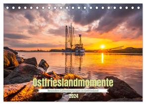 Ostfrieslandmomente 2024 (Tischkalender 2024 DIN A5 quer), CALVENDO Monatskalender von W. Heyen,  Thomas