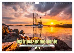 Ostfrieslandmomente 2024 (Wandkalender 2024 DIN A4 quer), CALVENDO Monatskalender von W. Heyen,  Thomas