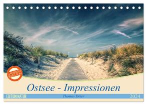 Ostsee – Impressionen (Tischkalender 2024 DIN A5 quer), CALVENDO Monatskalender von Deter,  Thomas