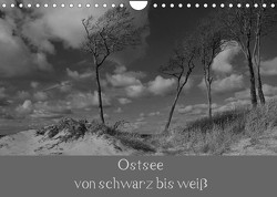 Ostsee – von schwarz bis weiß (Wandkalender 2023 DIN A4 quer) von Becker,  Uwe