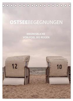 OstseeBegegnungen (Tischkalender 2024 DIN A5 hoch), CALVENDO Monatskalender von Eichler,  Sandra