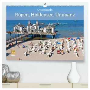 Ostseeinseln Rügen, Hiddensee, Ummanz (hochwertiger Premium Wandkalender 2024 DIN A2 quer), Kunstdruck in Hochglanz von Kuttig,  Siegfried