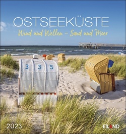 Ostseeküste Postkartenkalender 2023. Die Landschaft der Ostsee in einem dekorativen Fotokalender. Kleiner Kalender zum Aufstellen und Aufhängen mit heraustrennbaren Postkarten. von Eiland