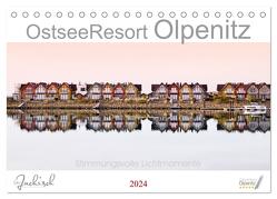 Ostseeresort Olpenitz (Tischkalender 2024 DIN A5 quer), CALVENDO Monatskalender von Jackisch,  Ute